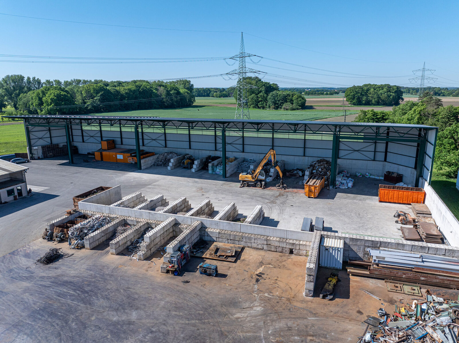 Arminia Bielefeld Tribüne neu aufgebau in Herzebrock 10