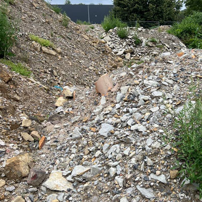 Boden mit mineralischen Frendbestandteilen bis 50 Vol.-%