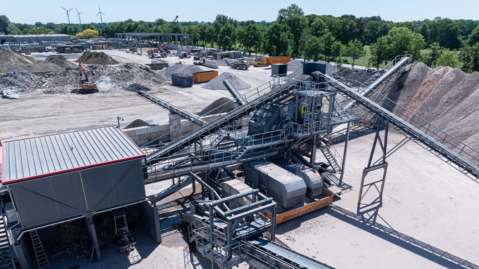 Neue Brechanlage in Lintel 01