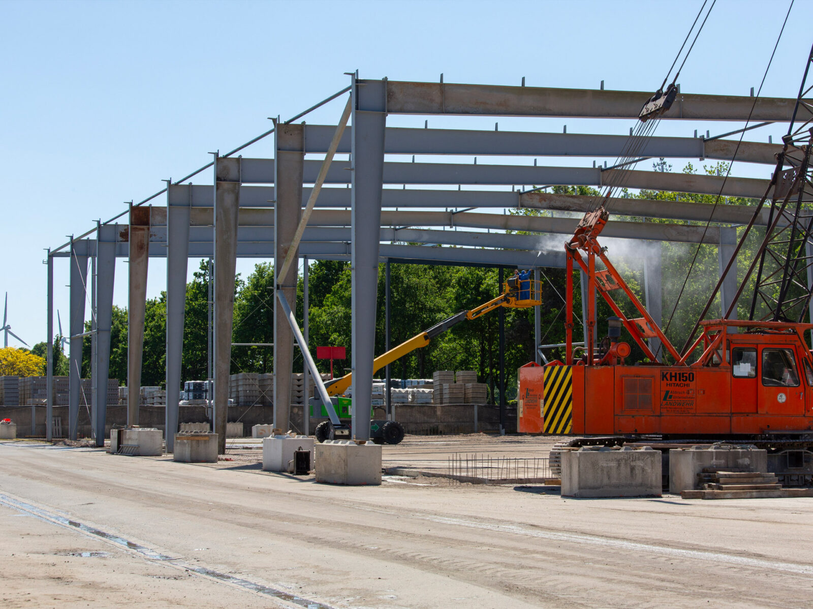 Neue Brechanlage in Lintel 13