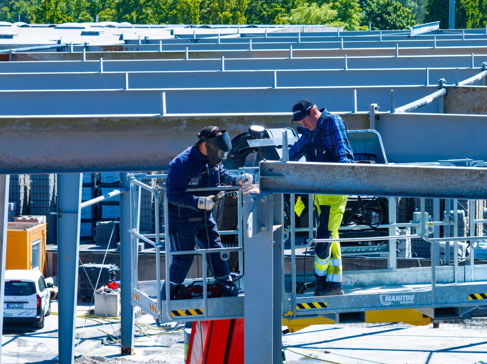 Neue Brechanlage in Lintel 14