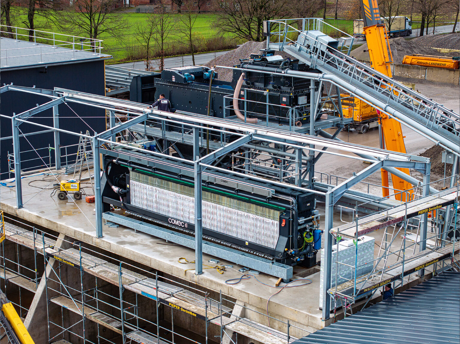 Bauschutt Landwehr Recycling Bodenwaschanlage 01