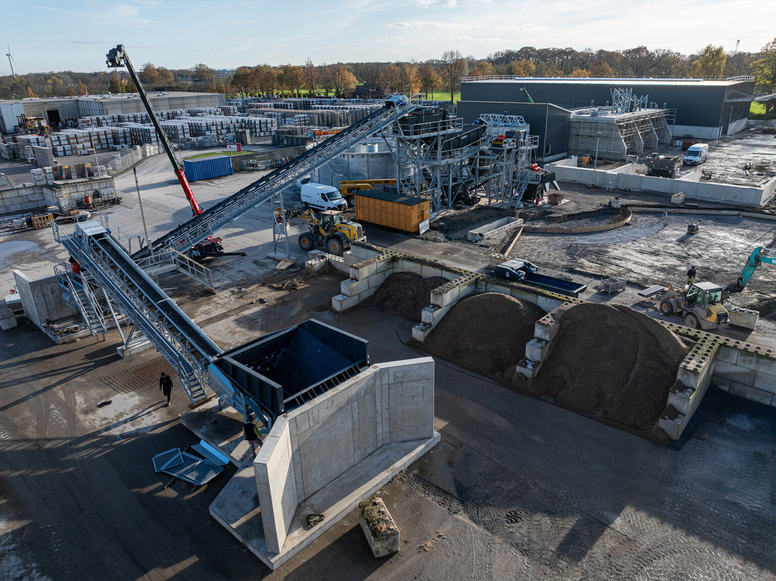 Bauschutt Landwehr Recycling Bodenwaschanlage 08