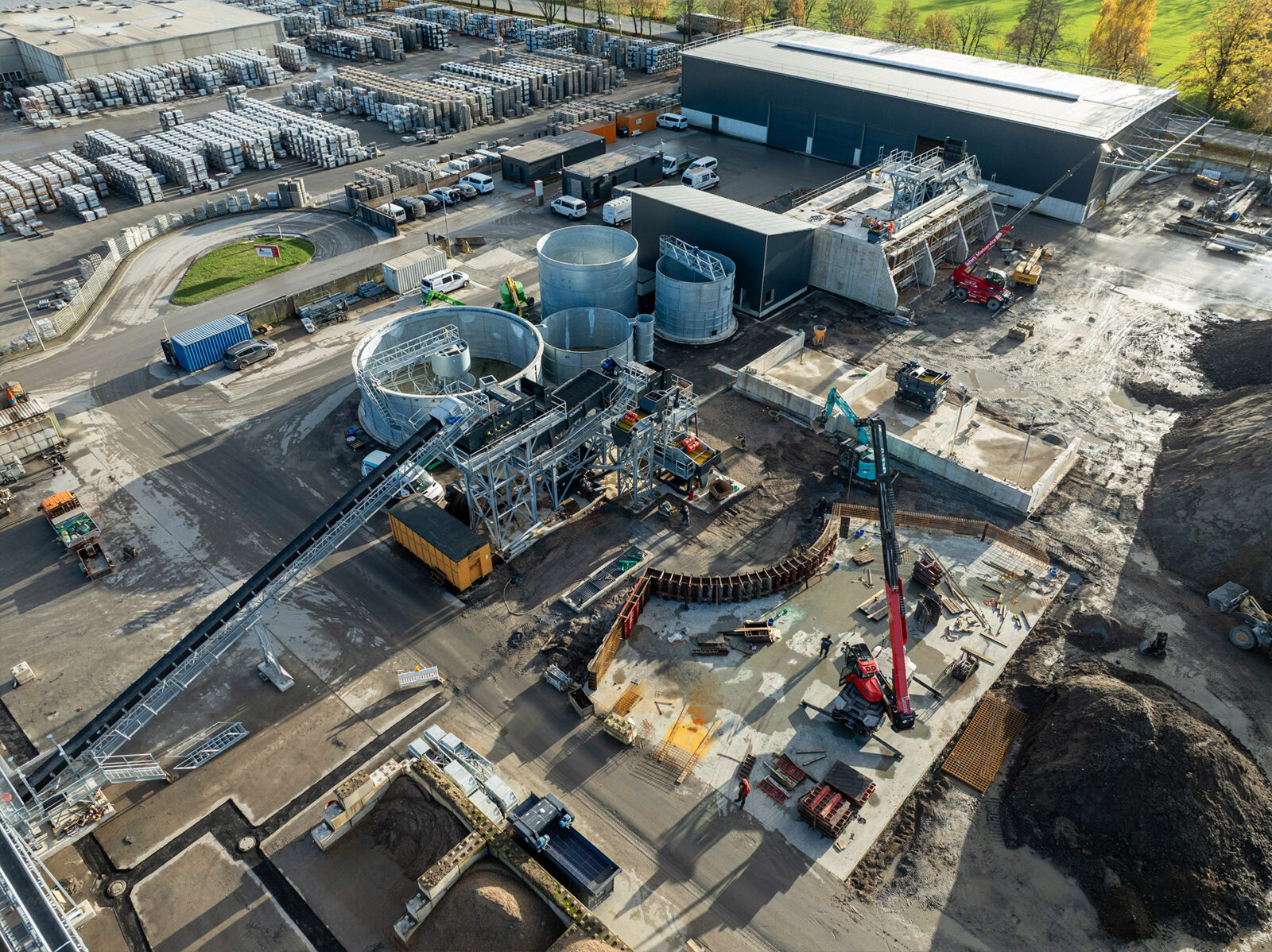 Bauschutt Landwehr Recycling Bodenwaschanlage 12