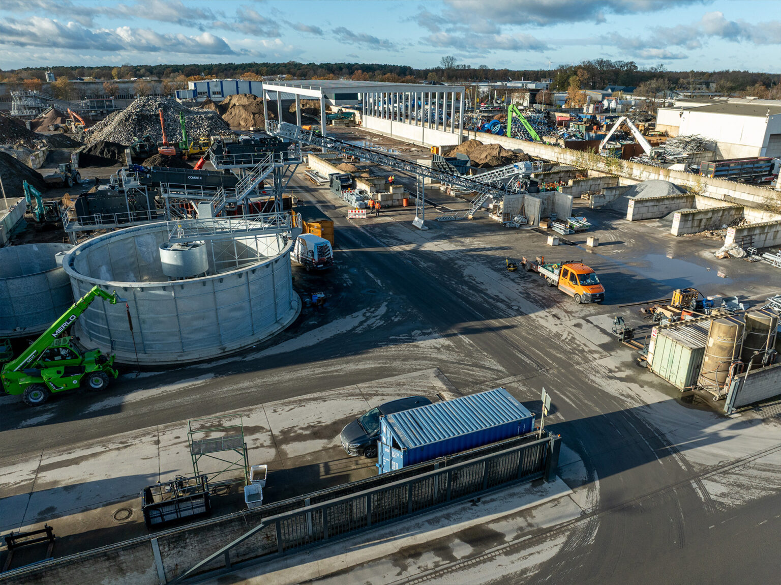 Bauschutt Landwehr Recycling Bodenwaschanlage 13