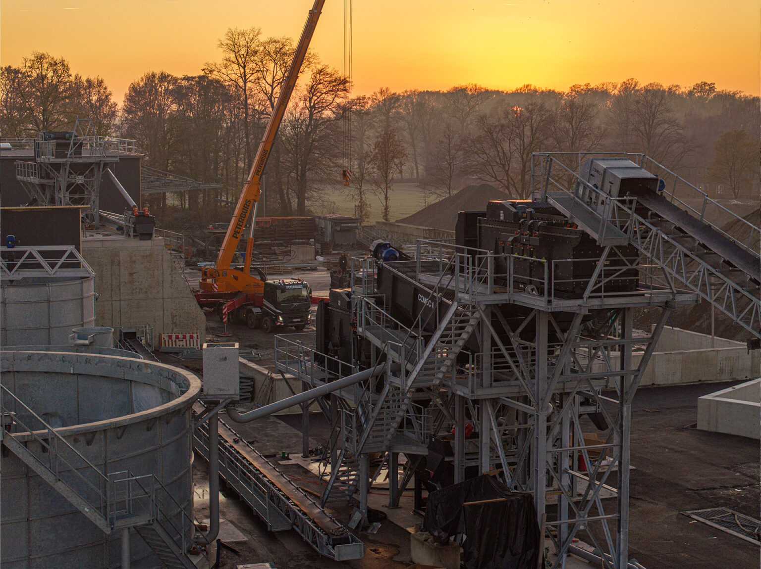 Bauschutt Landwehr Recycling Bodenwaschanlage 18