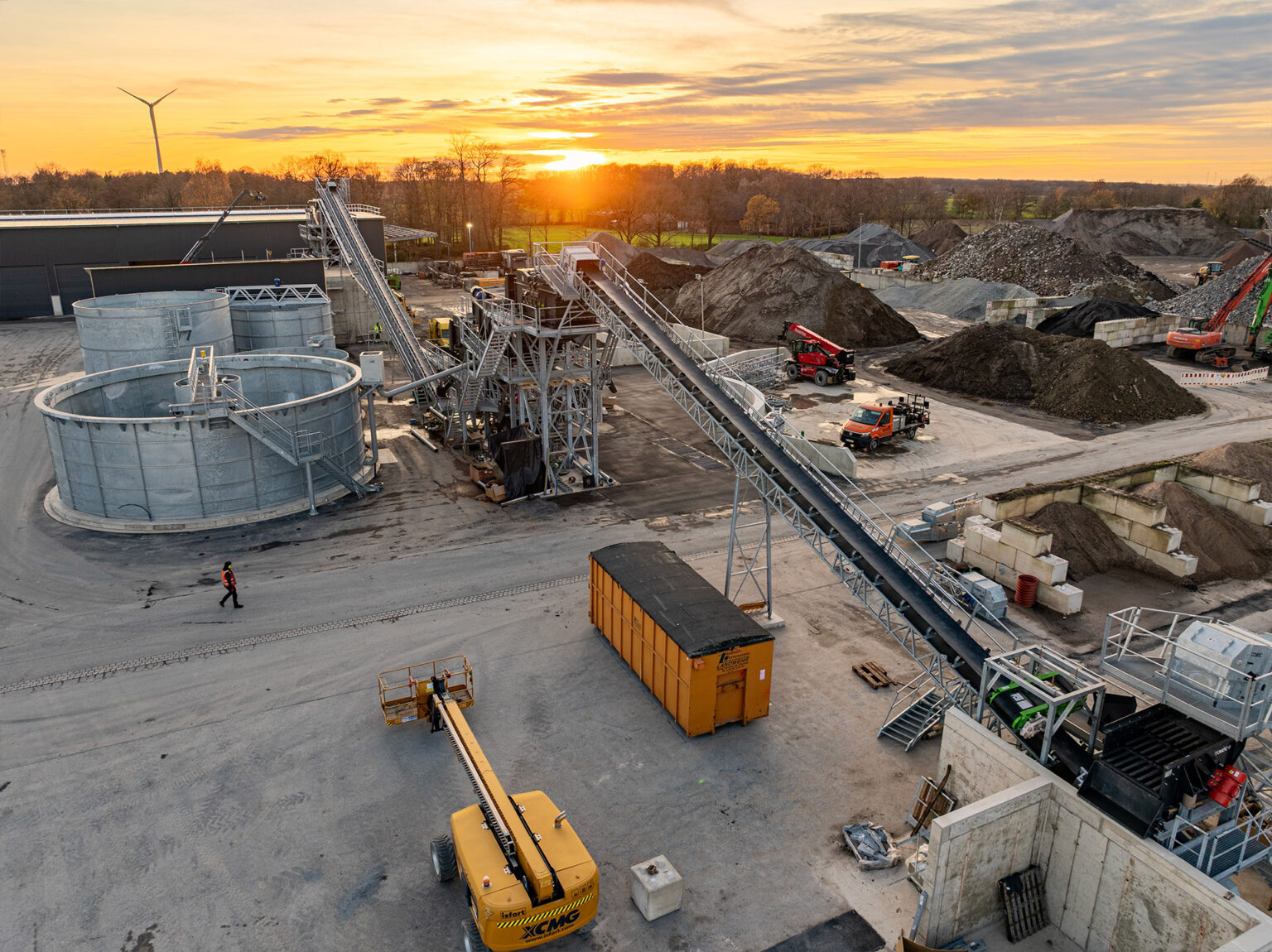 Bauschutt Landwehr Recycling Bodenwaschanlage 20