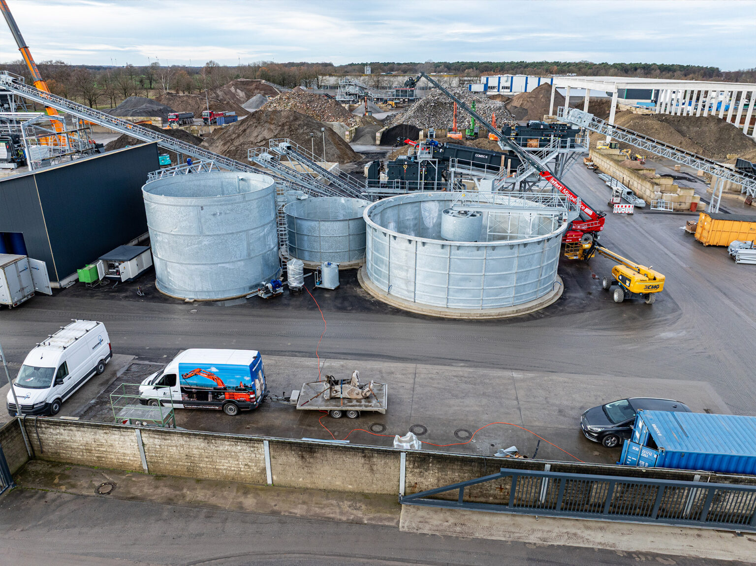 Bauschutt Landwehr Recycling Bodenwaschanlage 21