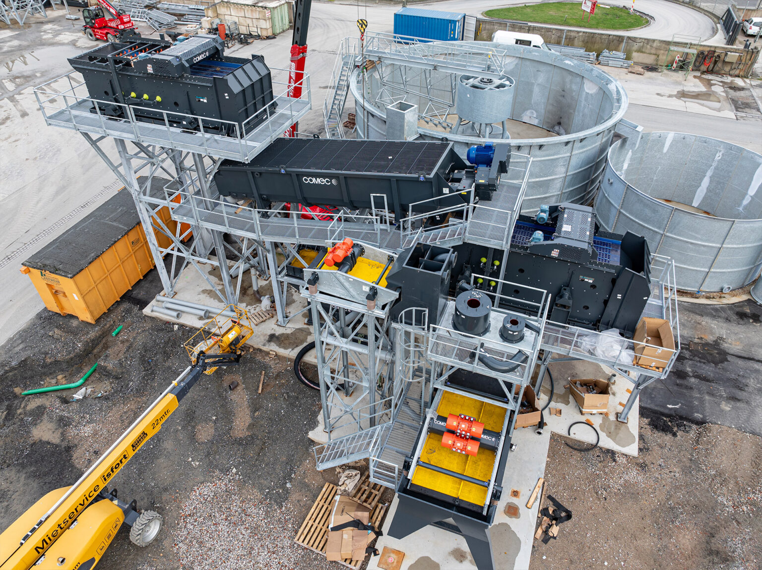 Bauschutt Landwehr Recycling Bodenwaschanlage 25